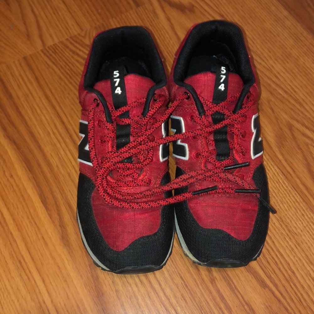 Boys New Balance sneakers.
